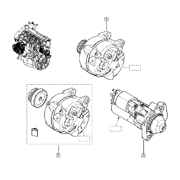 Генератор - Стартер