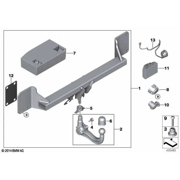 Тягово-сцепное устройство съемное