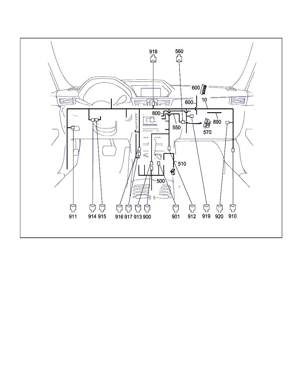 ЖГУТ ЭЛЕКТРОПРОВОДКИ ПЕРЕДНЕЙ ПАНЕЛИ