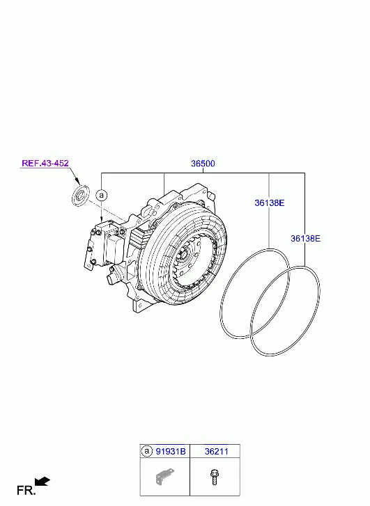 TRACTION MOTOR & GDU