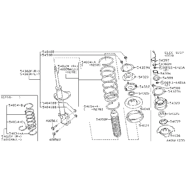 Передняя подвеска; STRUT