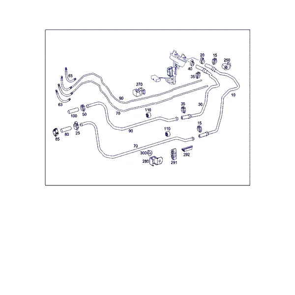 ТОПЛИВОПРОВОДЫ, А/М С ДИЗ. ДВИГАТЕЛЯМИ