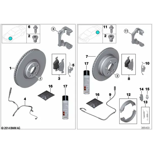 Сервисное обслуживание тормозов