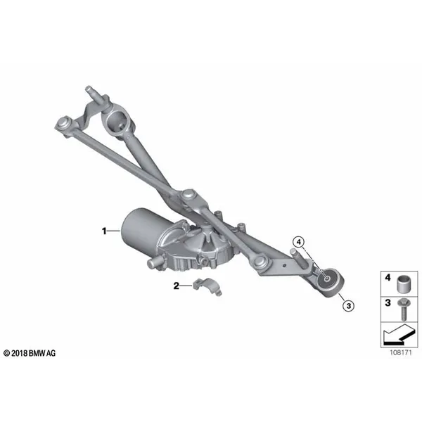 Детали стеклоочистителя