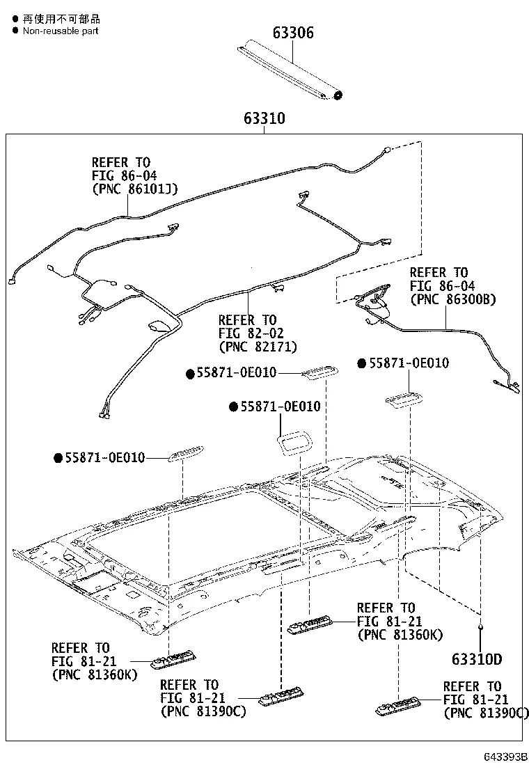 ROOF HEADLINING & SILENCER PAD