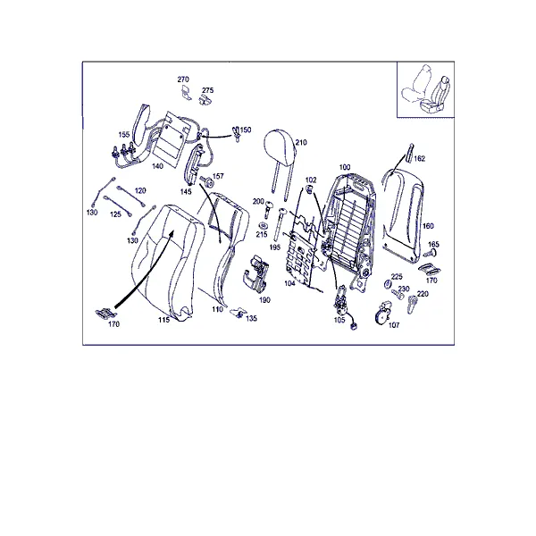 ЛЕВОЕ СИДЕНЬЕ