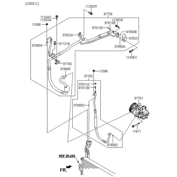 Трубопровод хладагента кондиционера