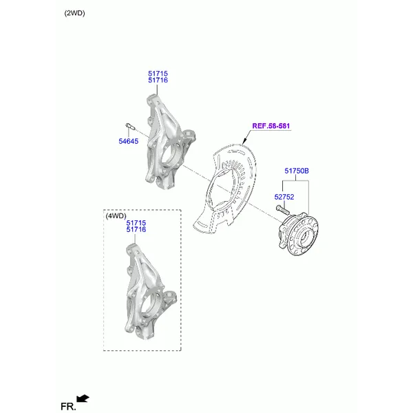 передний мост