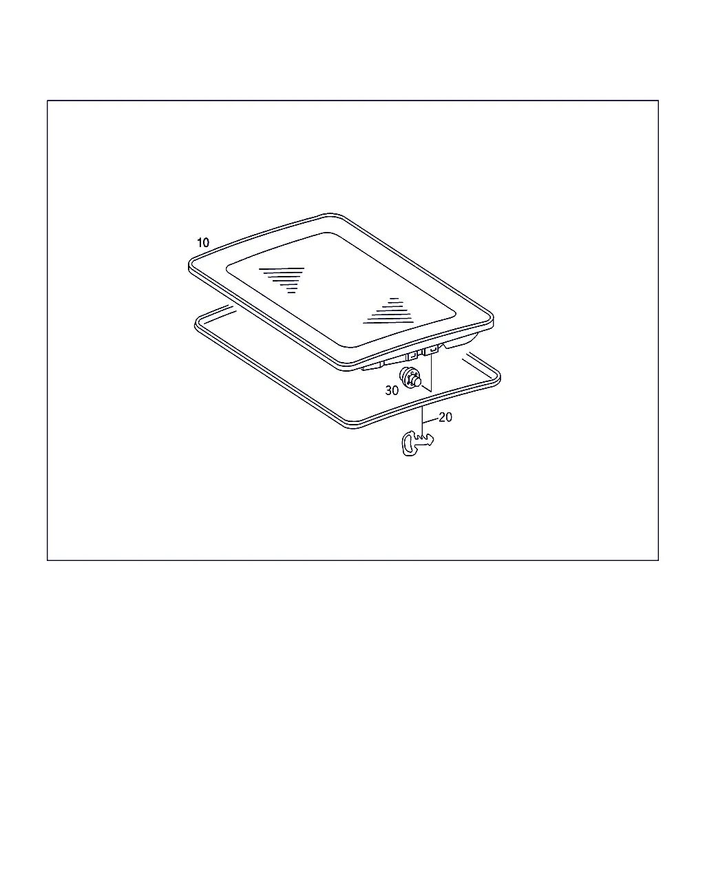 КРЫШКА ПОДЪЕМНО-СДВИЖНОГО ЛЮКА