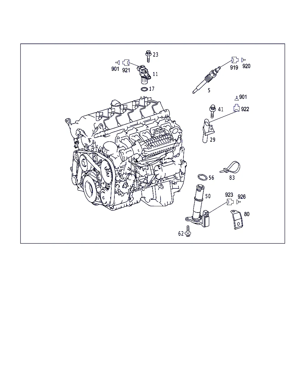 НАВЕС.ДЕТ.,СВЕЧИ НАКАЛ., ДАТЧ.ЧАСТ.ВРАЩ.