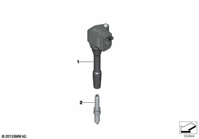 Катушка зажигания/свеча зажигания