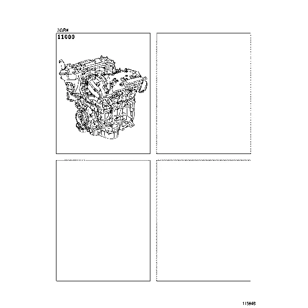 PARTIAL ENGINE ASSEMBLY