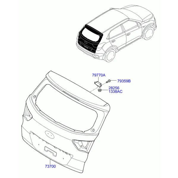 дверь багажника