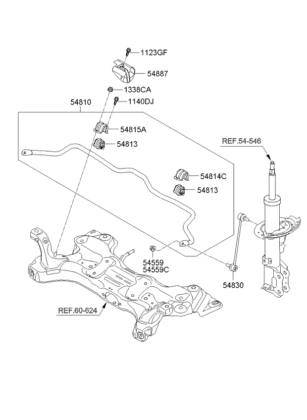 FRONT SUSPENSION CONTROL ARM