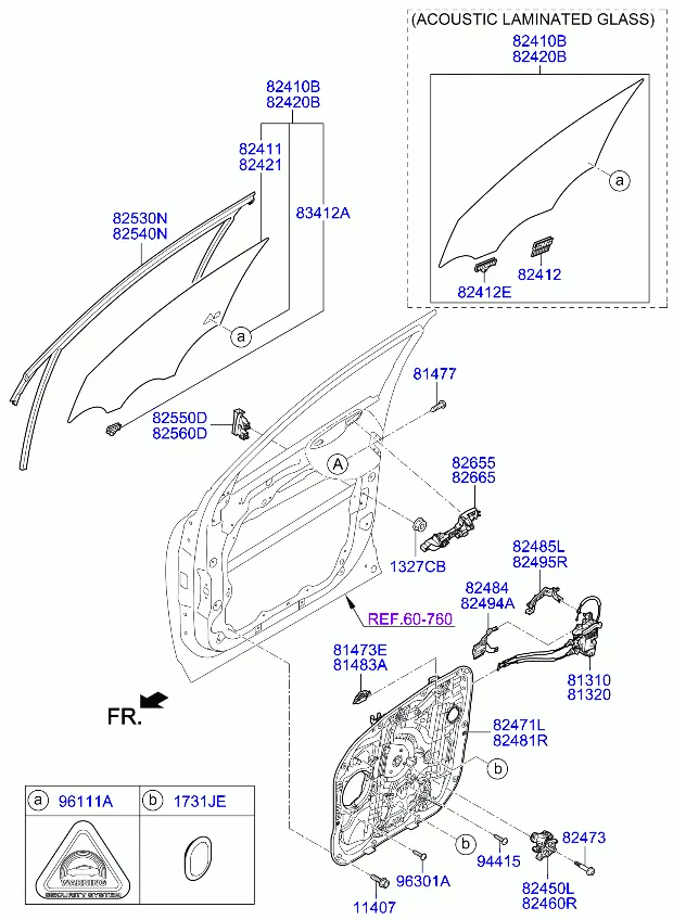 регулятор стекла двери передней и стекло