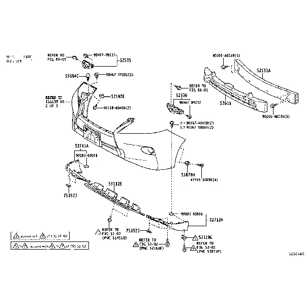 FRONT BUMPER & BUMPER STAY