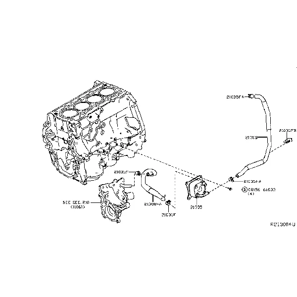 Масляный радиатор ; OIL COOLER MT
