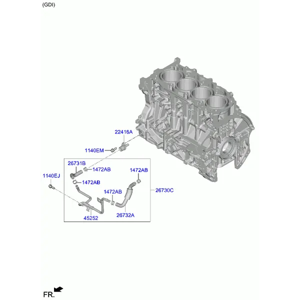 Крышка головки цилиндров