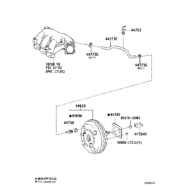 BRAKE BOOSTER & VACUUM TUBE