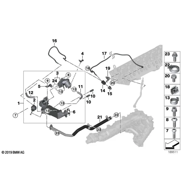 Система нейтрализации ОГ, охлаждение