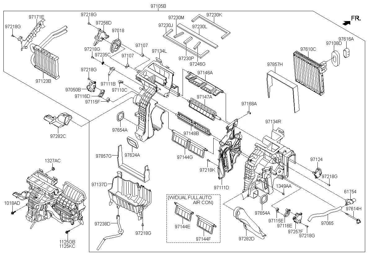 Климатическая установка - отопитель и вентилятор