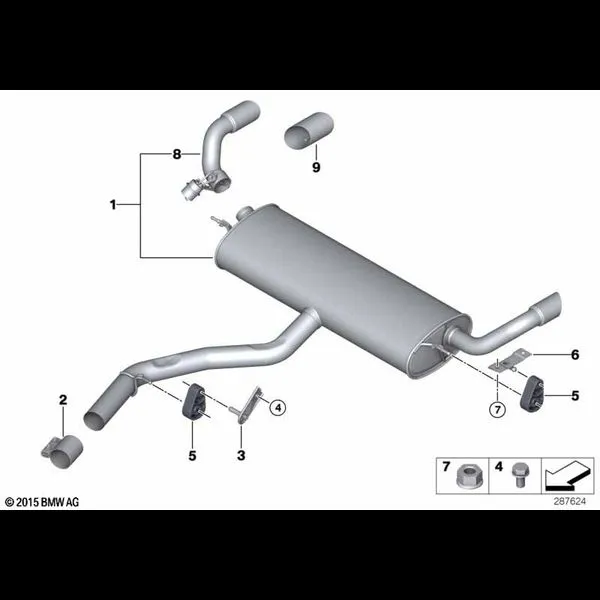 Система выпуска ОГ Зд