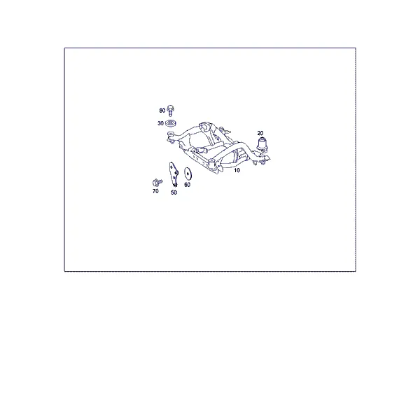 КРОНШТ. ПЕРЕДН. МОСТА