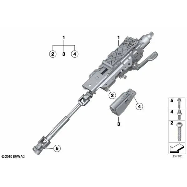 Механическая рулевая колонка