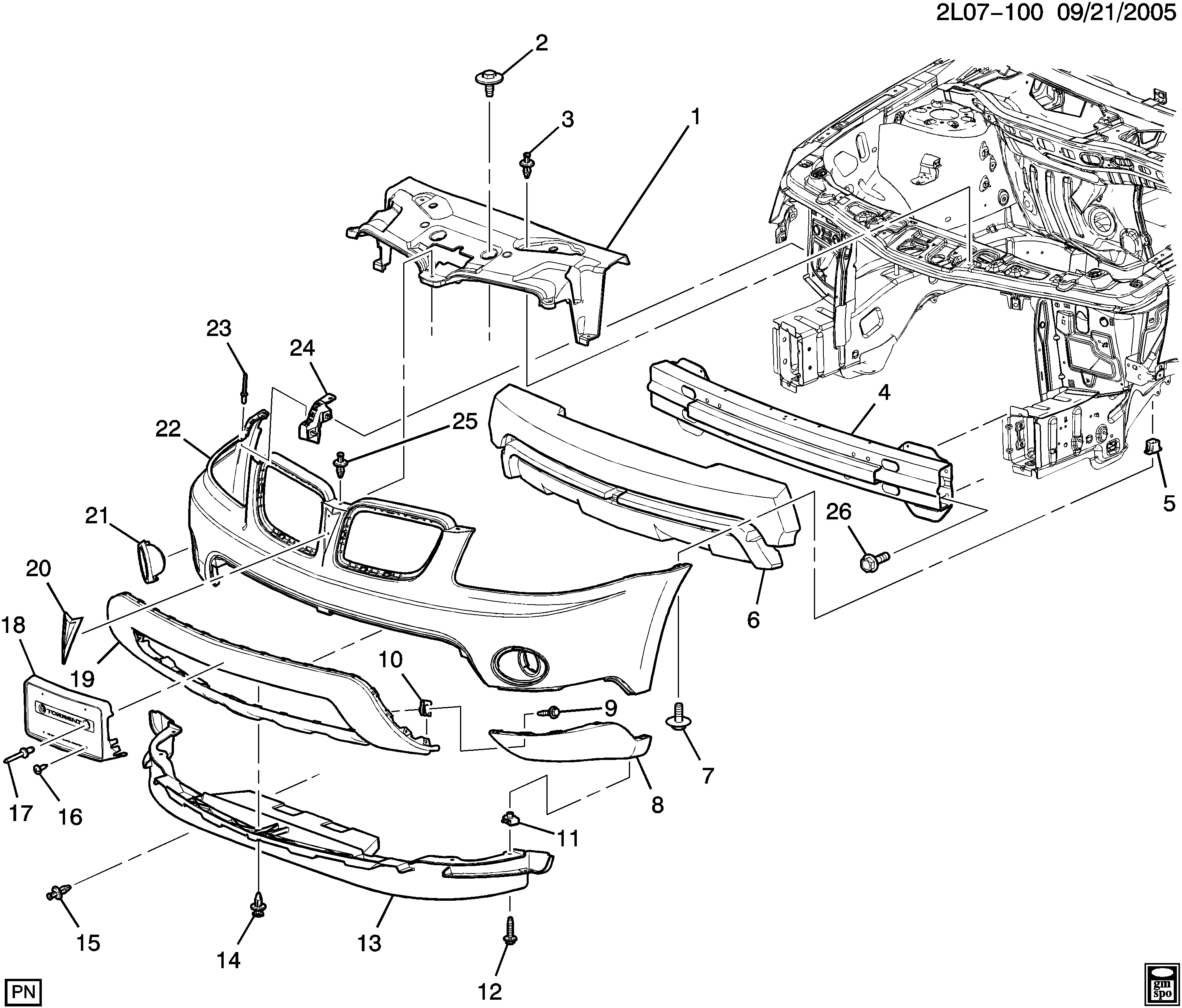 BUMPER/FRONT