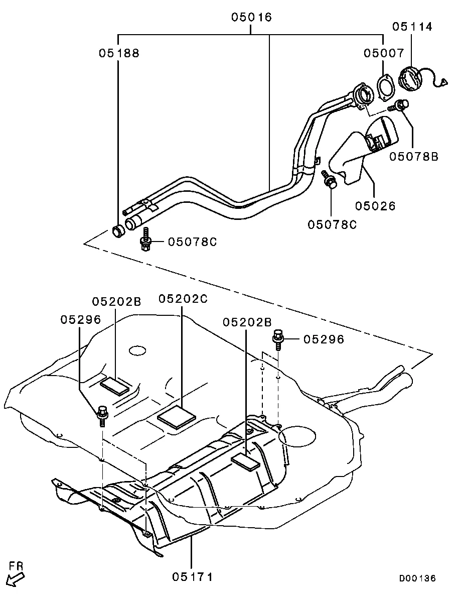 ТОПЛИВНАЯ СИСТЕМА - БАК ТОПЛИВНЫЙ