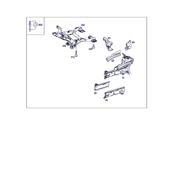 КОЛЕСН. АРКА, КРОНШТ. ПЕРЕДН. МОСТА