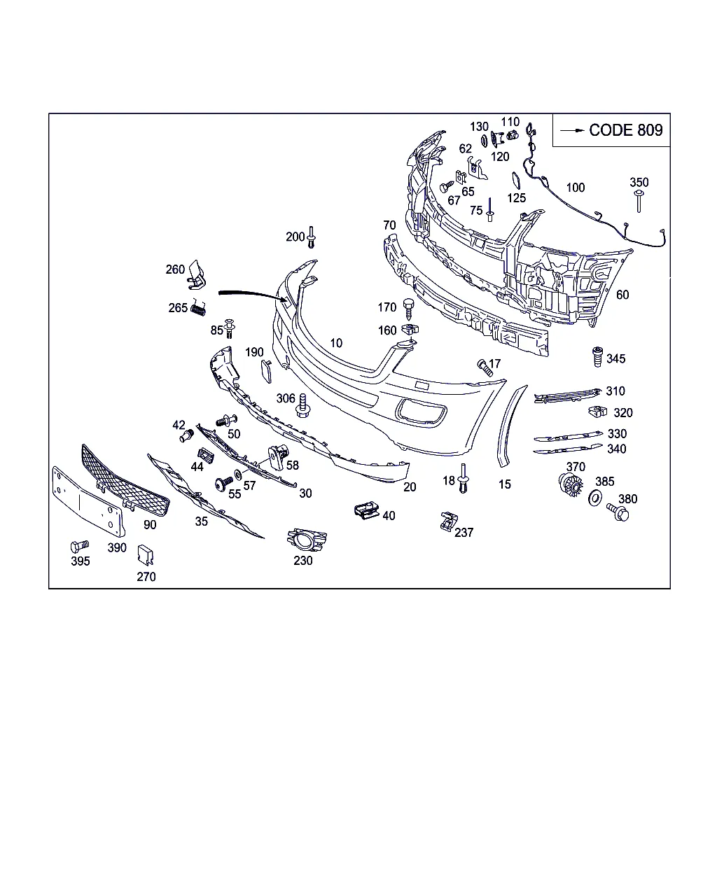 БАМПЕР ПЕРЕДНИЙ