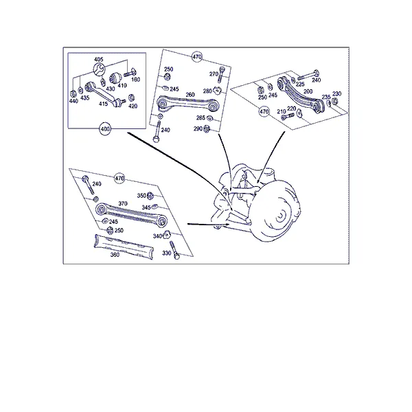 ПОДВЕСКА ЗАДНЕГО МОСТА