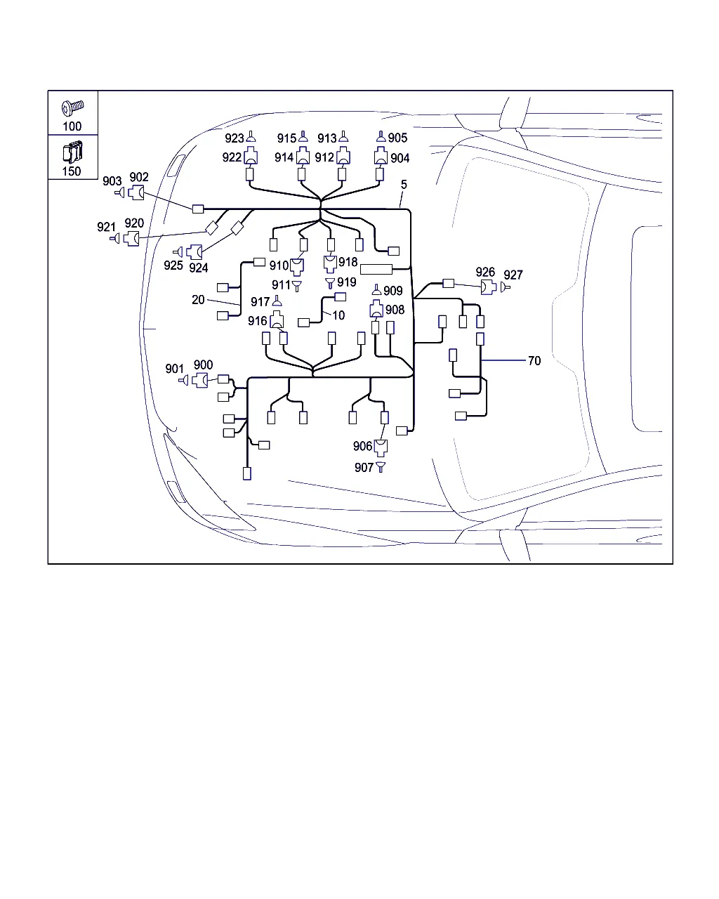 ЖГУТ ЭЛЕКТРОПРОВОДКИ ДВИГАТЕЛЯ