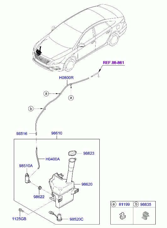 стеклоомыватель ветрового стекла
