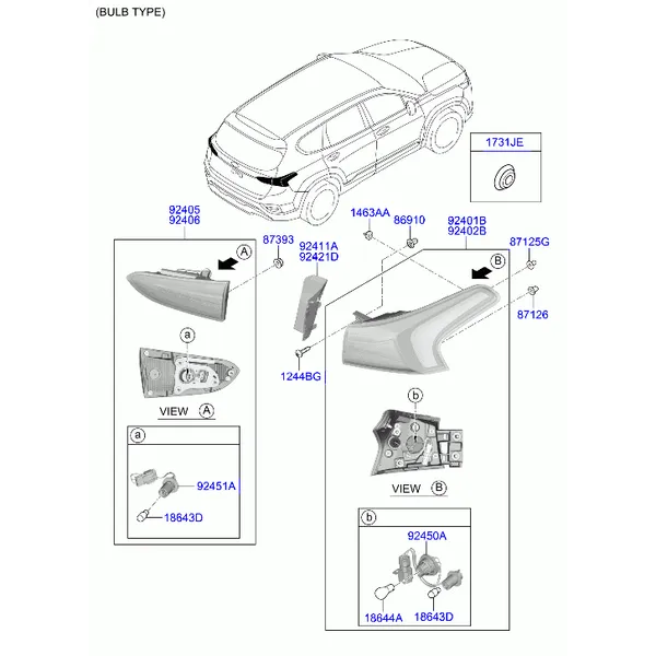 задняя фара