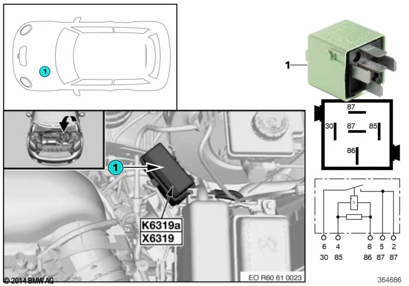 Реле Valvetronic K6319a
