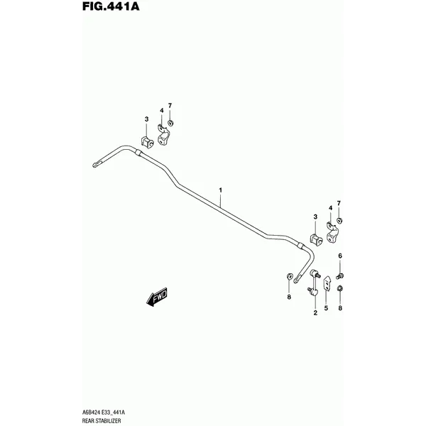 441A - ЗАДНИЙ СТАБИЛИЗАТОР