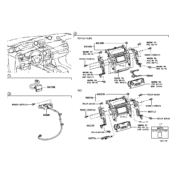 NAVIGATION & FRONT MONITOR DISPLAY