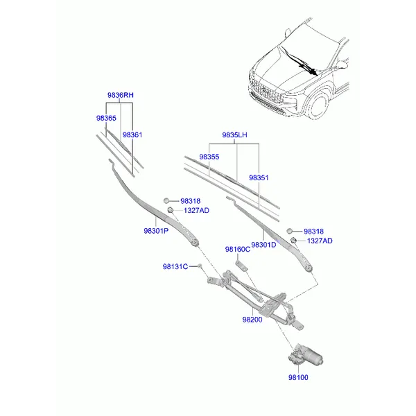 стеклоочиститель ветрового стекла
