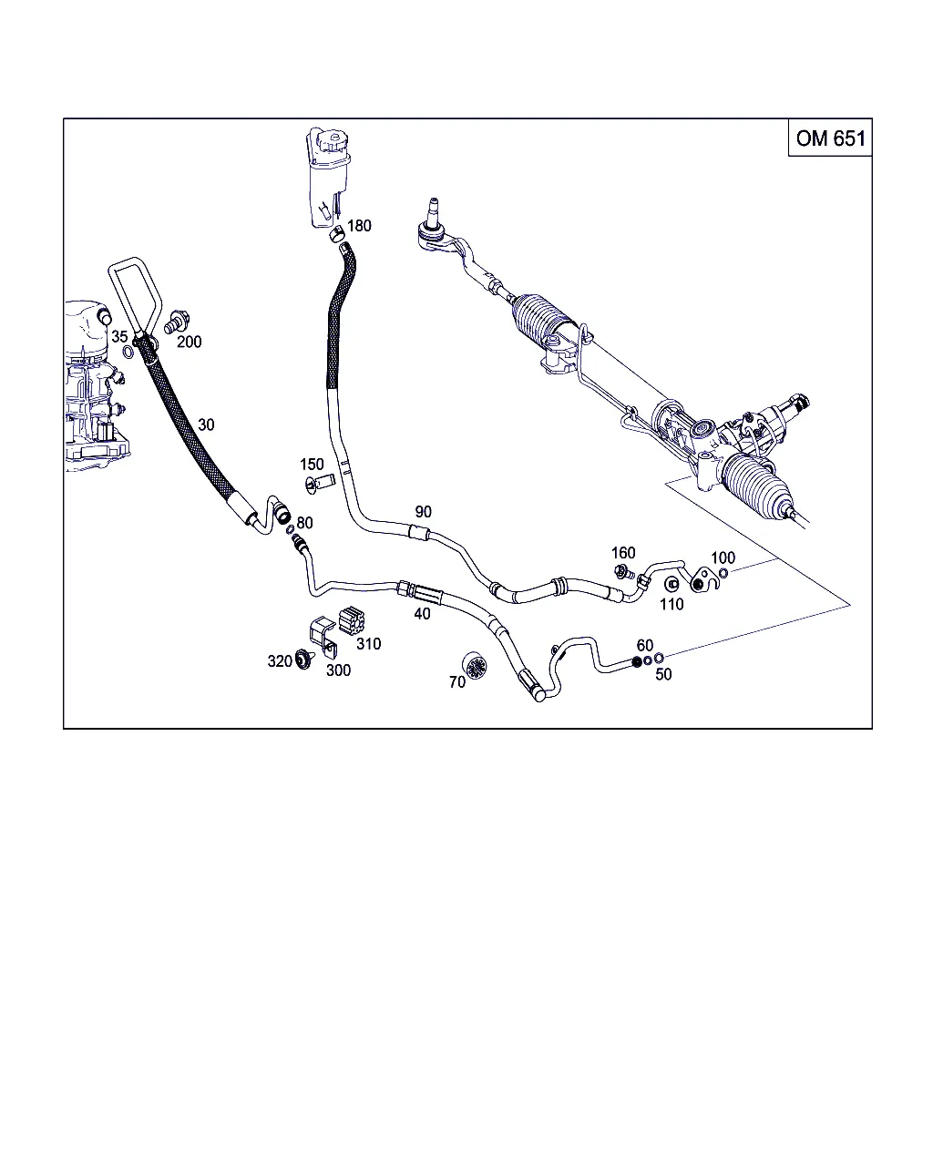 КОМПЛЕКТ ТРУБОК ДЛЯ А/М С ДИЗ. ДВИГ.