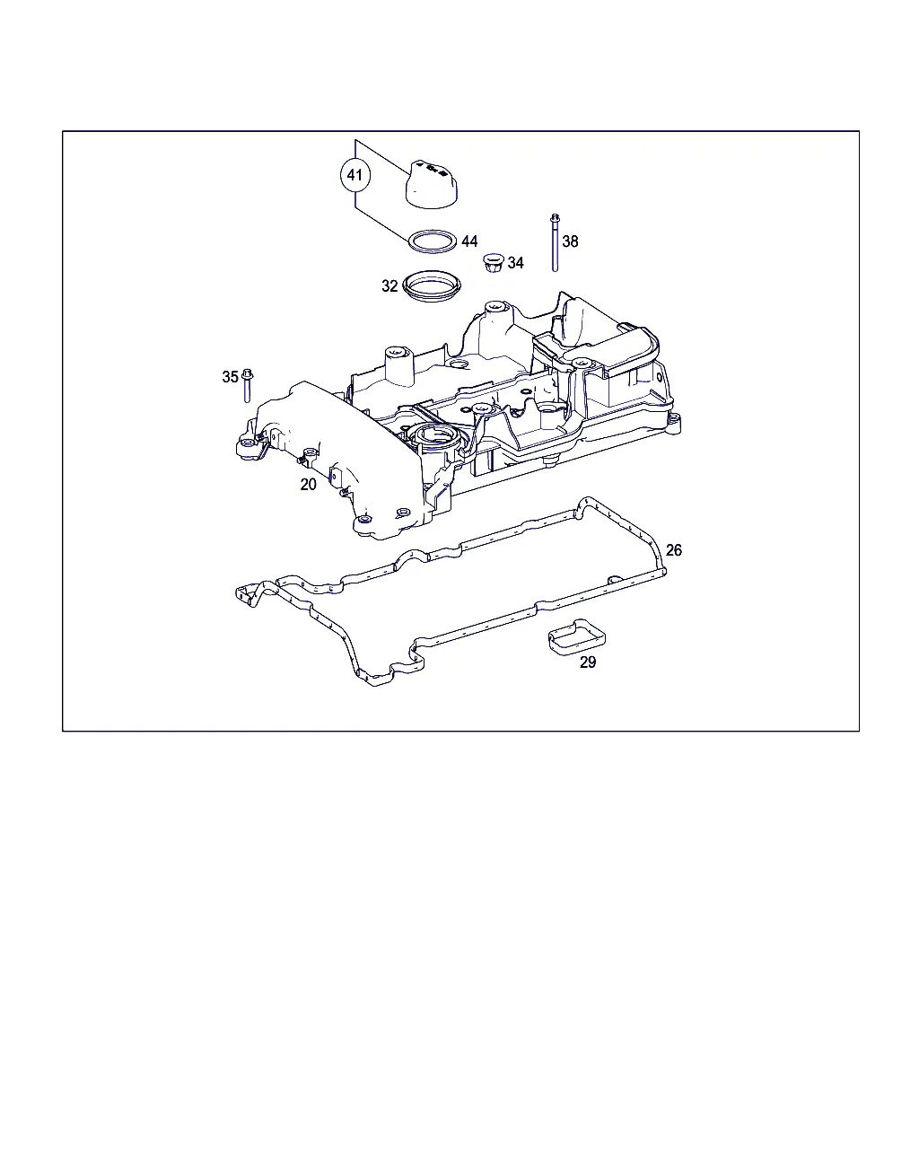КРЫШКА КЛАПАННОГО МЕХАНИЗМА