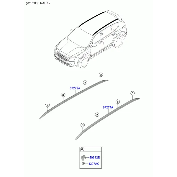 накладка на крышу и задний спойлер
