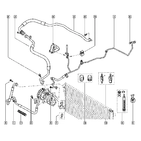 Насос кондиционера