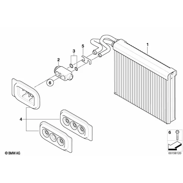 Испаритель/ предохранительный клапан