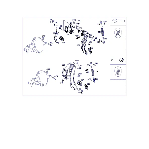 ПЕДАЛЬНЫЙ УЗЕЛ С ПОДШИПНИКАМИ