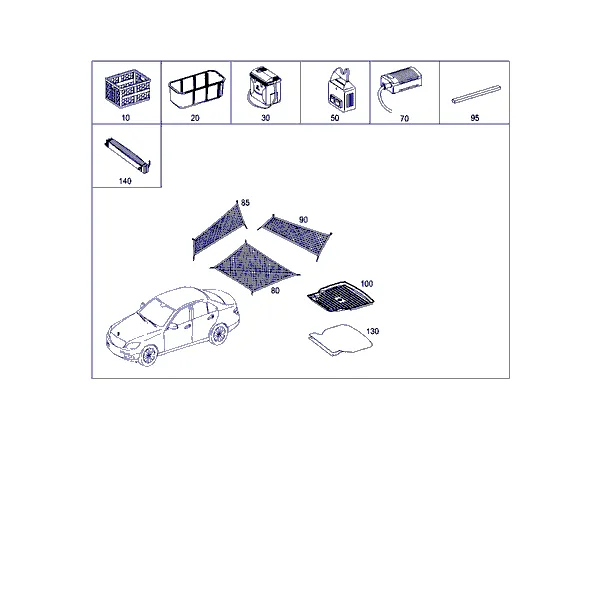ОТДЕЛКА БАГАЖНИКА/ГРУЗОВОГО ОТСЕКА