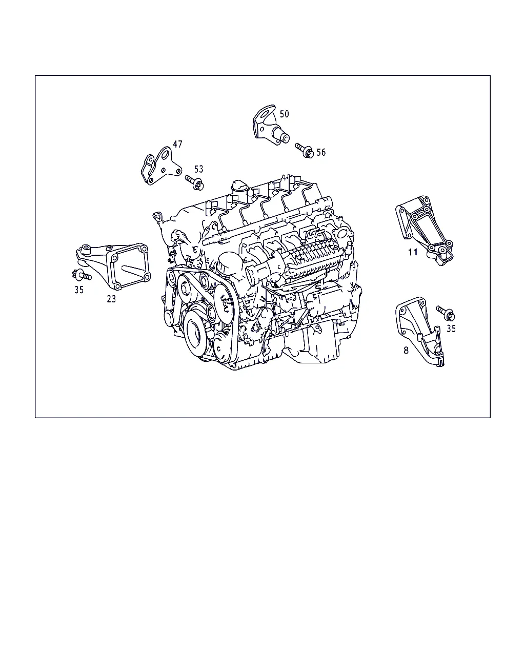 КРОНШТЕЙН ОПОРЫ ДВИГ. И НАВЕСНЫЕ ДЕТАЛИ