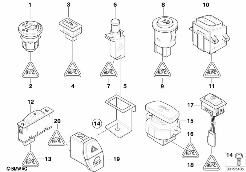 Различные переключатели