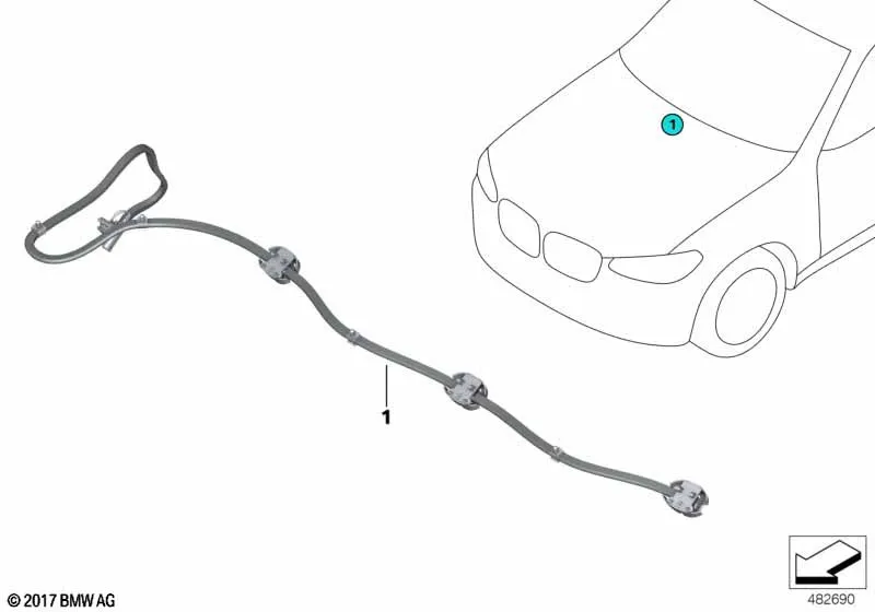 Детали стеклоомывателя